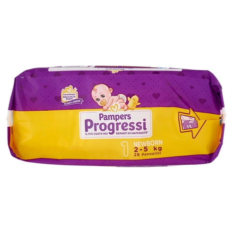 Pampers Progressi Newborn 28 pezzi